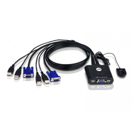 ATEN 2-Port USB VGA KVM Switch