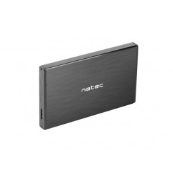 NATEC RHINO GO enclosure USB 3.0 for 2.5'' SATA HDD/SSD, black Aluminum
