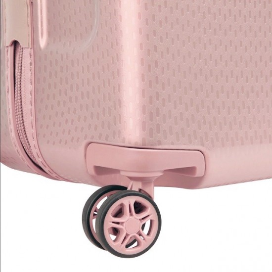 DELSEY SUITCASE TURENNE 55CM 4 DOUBLE WHEELS TROLLEY CASE PEONIA