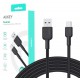 AUKEY CB-NAC1 USB-C Type-C Power Delivery PD 60W 3A 1m Nylon Black