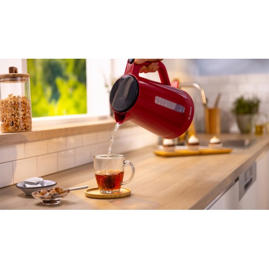 Bosch MyMoment electric kettle 1.7 L 2400 W Red