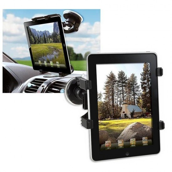 Techly Universal Car Sucker Stand for Tablet 7-10.1