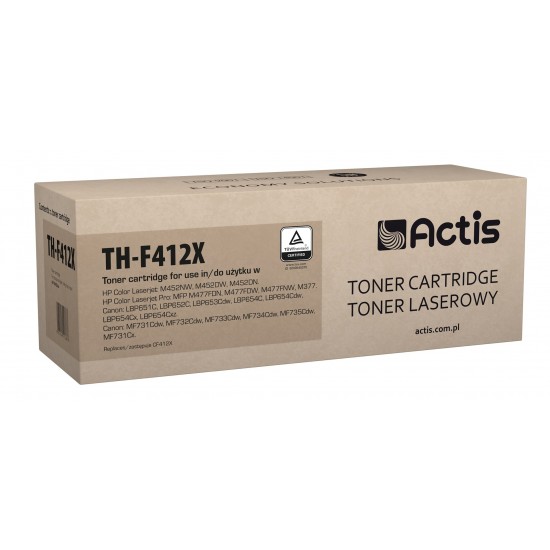 Actis TH-F412X toner (replacement for HP 410X CF412X; Standard; 5000 pages; yellow)