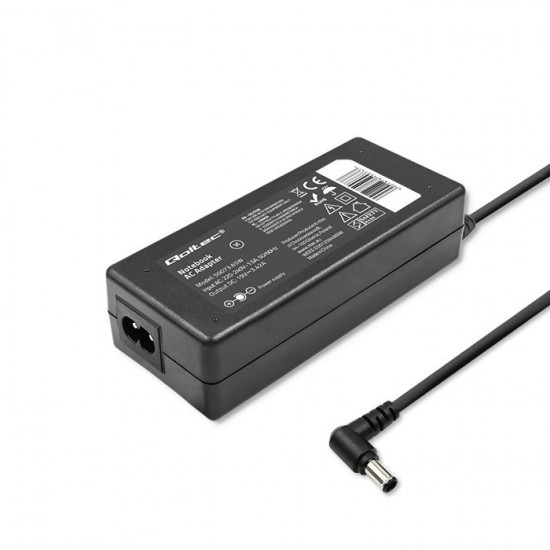 Qoltec 50073.65W power adapter/inverter Indoor Black