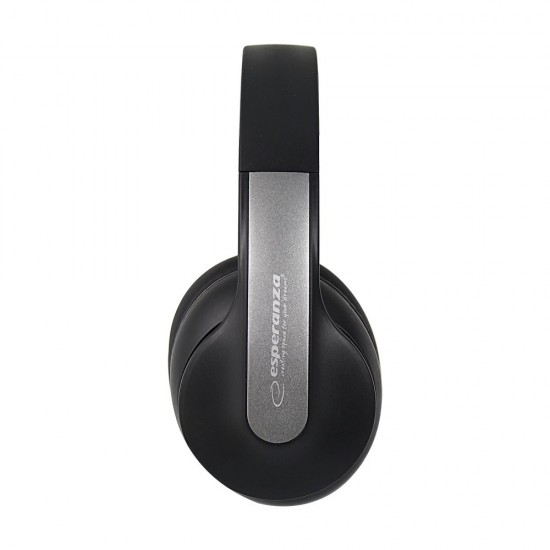 Esperanza EH240 Bluetooth headphones Headband, Black