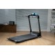 Electric treadmill, home OVICX Q2S PLUS bluetooth&app, 1-14km (black)