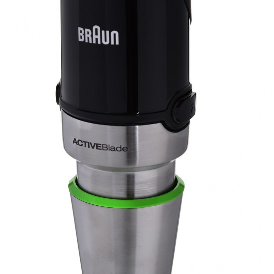 Braun MultiQuick 9 MQ 9187XLI 0.6 L Immersion blender 1200 W Black, Stainless steel