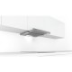 Bosch Serie 4 DFT63AC50 cooker hood Semi built-in (pull out) Silver 360 m³/h D