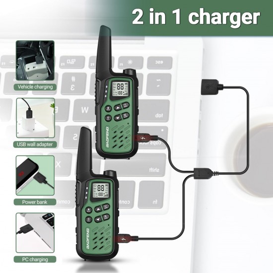 Walkie-Talkie Baofeng BF-T25E Green