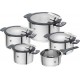 ZWILLING SIMPLIFY 66870-005-0 Pots set Stainless steel 5 pcs. Silver Black