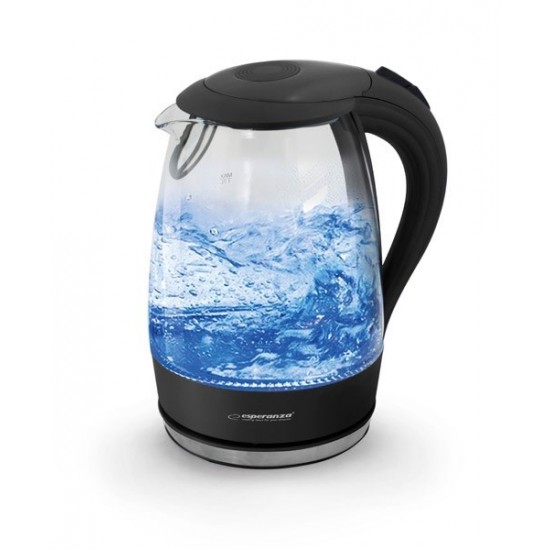 Esperanza EKK011K Electric kettle 1.7 L Black, Multicolor 2200 W