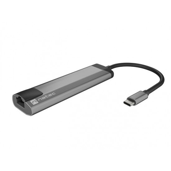 NATEC MULTIPORT FOWLER GO USB-C -> HUB USB, HDMI