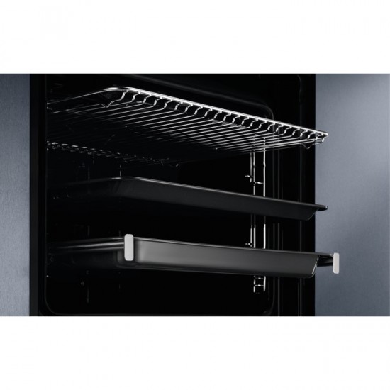 Electrolux EOB7S31X 70 L 3500 W A+ Black, Stainless steel