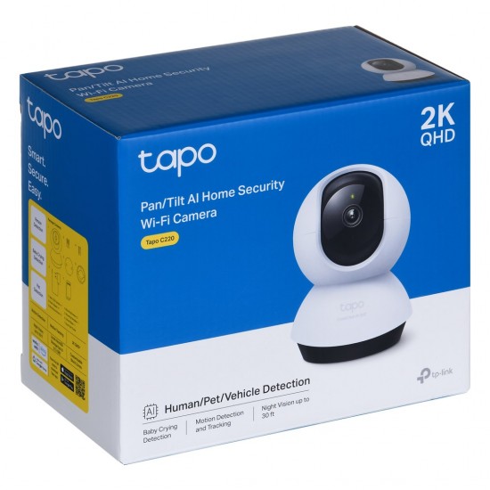 TP-Link Tapo Pan/Tilt AI Home Security Wi-Fi Camera