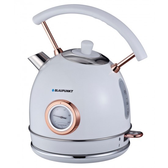 Electric kettle Blaupunkt EKS802WH, 1,8L, 3000 W, White