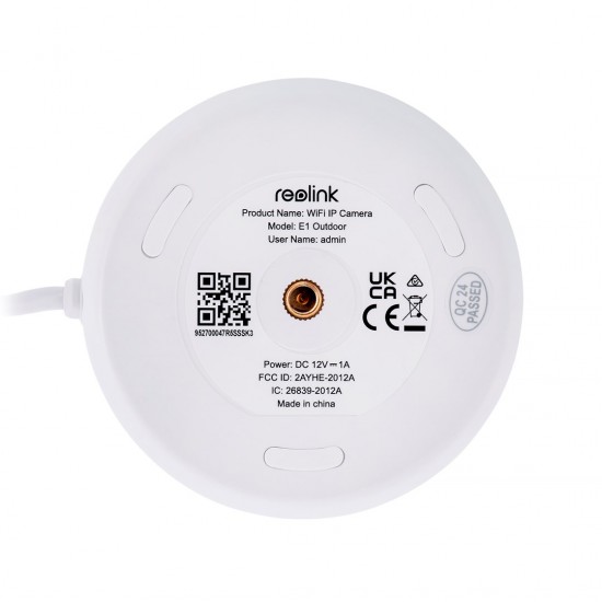 IP Camera REOLINK E1 OUTDOOR White