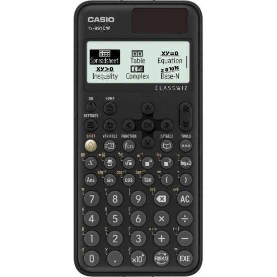 CASIO FX-991CW CALCULATOR SCIENTIFIC BOX