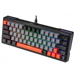 Mechanical keyboard Tracer GAMEZONE EVO1 HOT SWAP 63 (Grey) TRAKLA47297