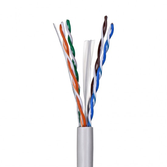 Gembird CAT6 UTP 100m networking cable Grey U/UTP (UTP)