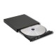 Qoltec 51858 External DVD-RW recorder |USB 2.0|Black