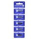 5 x alkaline batteries everActive 27A 12V- blister 5 pcs.