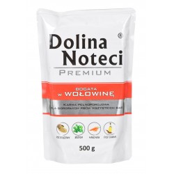 DOLINA NOTECI Premium Rich in beef - Wet dog food - 500 g