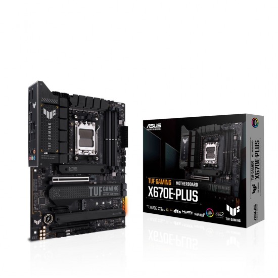 ASUS TUF GAMING X670E-PLUS AMD X670 Socket AM5 ATX