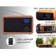 Adler AD 1184 radio Portable Digital Black, Wood