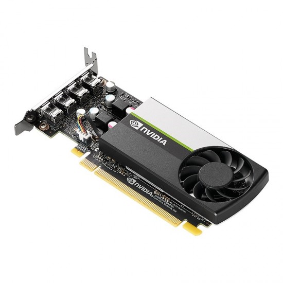 PNY VCNT1000-8GB-SB NVIDIA T1000 8GB GDDR6 4x MINI DISPLAYPORT PCI EXPRESS 3.0 LP - ATX BRACKET SMALL BOX