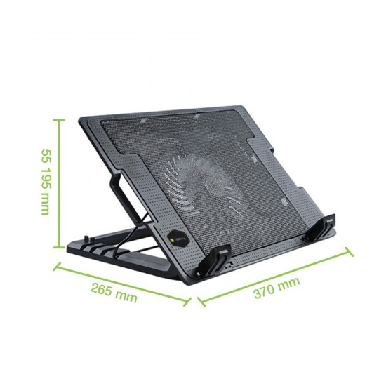 Techly Notebook stand and cooling pad for Notebook up to 17.3