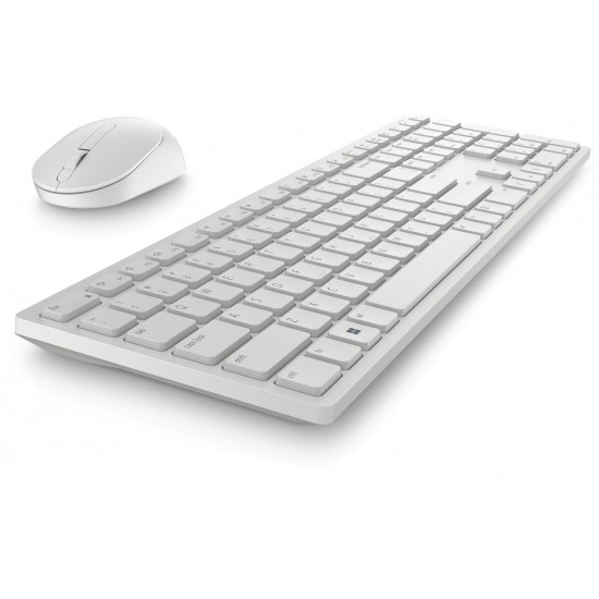 Dell KM5221W Wireless Mouse + Keyboard Set, white