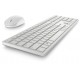 Dell KM5221W Wireless Mouse + Keyboard Set, white