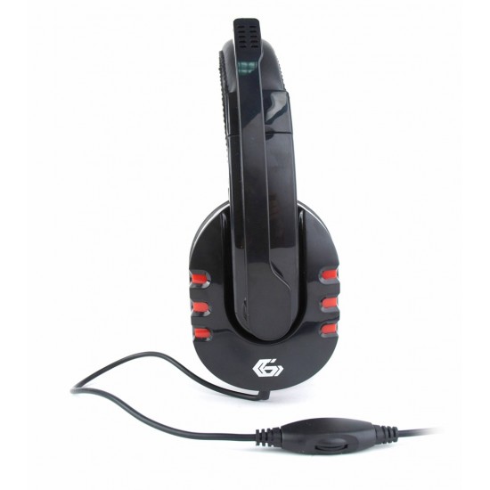 Gembird GHS-402 headphones/headset Wired Head-band Gaming Black