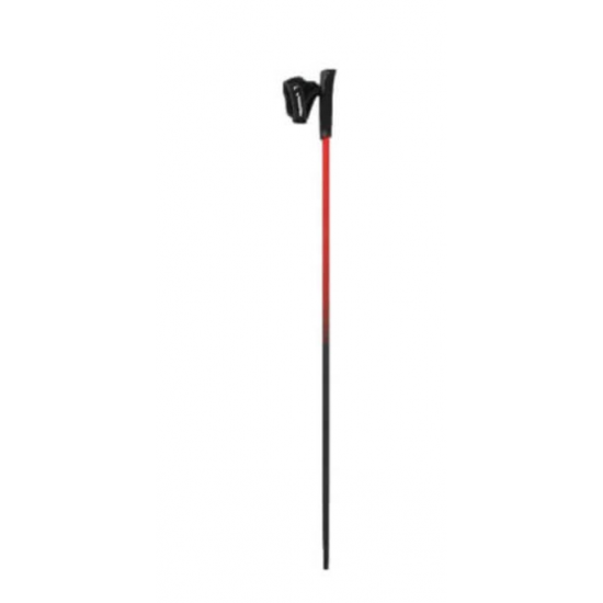 Nordic Walking Pro Trainer 115cm Viking Poles Red/Black