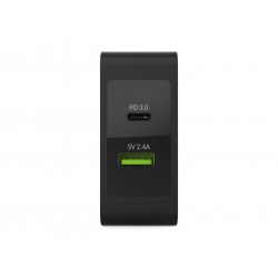 Green Cell CHAR10 mobile device charger Black Indoor