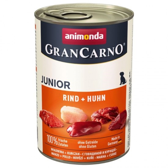 animonda GranCarno Original Beef, Chicken Junior 400 g