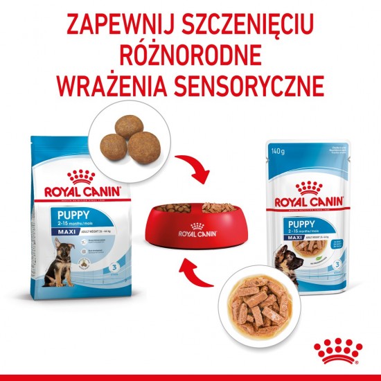 Royal Canin Maxi Puppy 10x140g