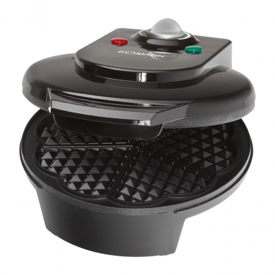 Bomann WA 5018 CB 1 waffle(s) 1200 W Black