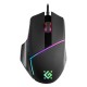 Gaming, optic, wired mouse  DEFENDER GM-880L WARFAME 12800dpi 8P RGB