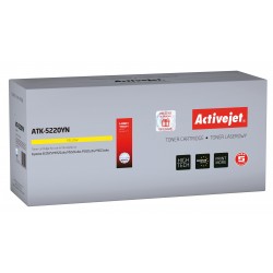 Activejet ATK-5220YN toner (replacement for Kyocera TK-5220M; Supreme; 1200 pages; yellow)