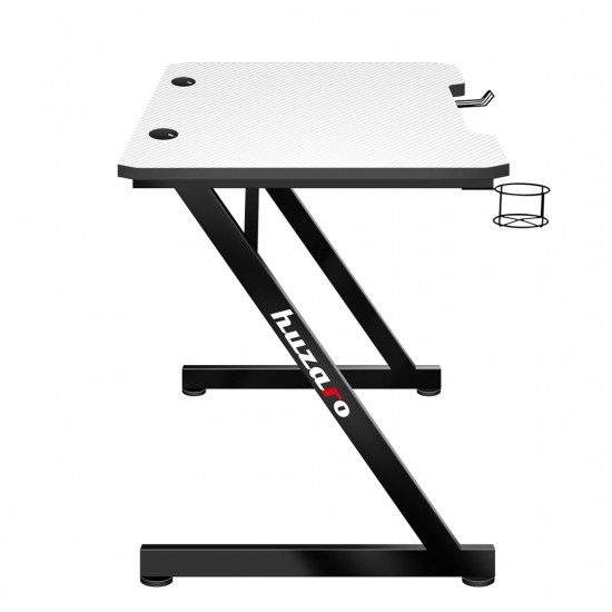 GAMING DESK HUZARO HERO 2.5 WHITE