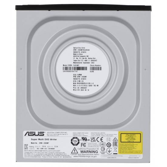 ASUS DRW-24D5MT optical disc drive Internal DVD Super Multi DL Black