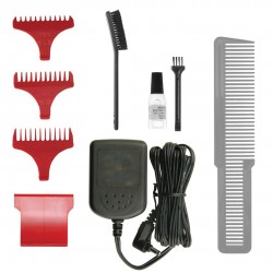 Wahl Cordless Detailer Li 08171-016H Burgundy, Silver Lithium-Ion (Li-Ion)