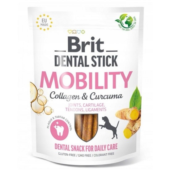 BRIT Dental Stick Mobility Curcum & Collagen  - dog treat - 251 g