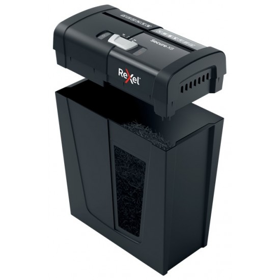 Rexel Secure X8 paper shredder Cross shredding 70 dB Black