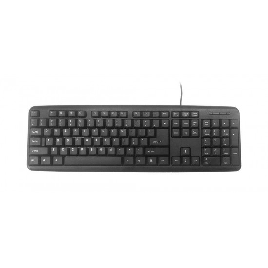 Gembird KB-U-103 keyboard USB US English Black