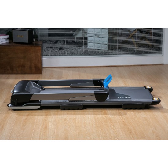 Electric treadmill, home OVICX Q2S PLUS bluetooth&app, 1-14km (black)