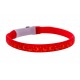 HILTON LED silicone 1.4x0.8x40 cm with USB - dog collar