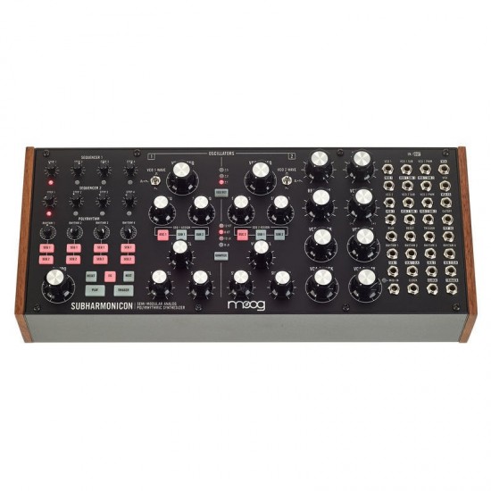 MOOG Subharmonicon Analog synthesizer semi-modular polyrhythmic sequencer Black