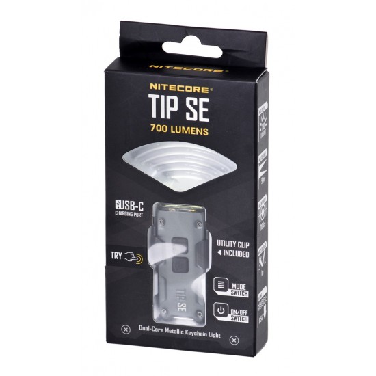 Nitecore TIP SE - LED pendant torch, grey